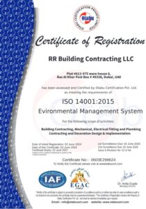 Certificates - RR BUILDING CONTRACTING LLC
